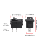 Mini Interruptor KCD1-101 2 Pin
